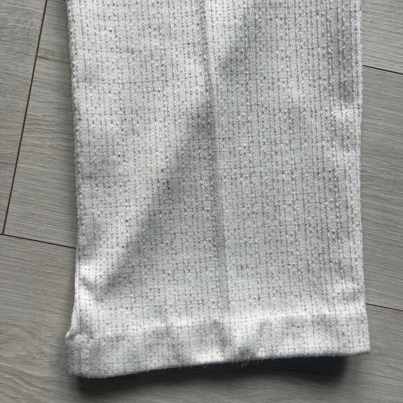 Vintage Cream Textured Lounge Set - Shirt & Pants - Picture 4 of 5